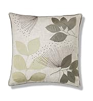 Leaf Embroidered Cushion