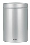 Brabantia Canister, 1.4litre Metalic Grey