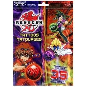 Crazy Bakugan Tattoos