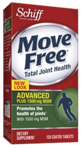 Schiff Move Free Advanced plus 1500mg MSM 120 Tabs