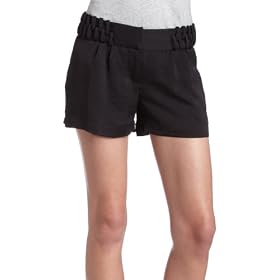 BCBGeneration Ladies Waistband Weave Detail Shorts