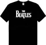 Beatles logo Black t-shirt (Large)