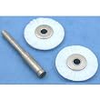 2 Nylon Wheel Brushes Jewelers Polishing Rotary Tools
