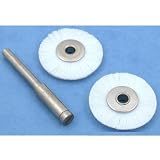 2 Nylon Wheel Brushes Jewelers Polishing Rotary Tools