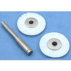 2 Nylon Wheel Brushes Jewelers Polishing Rotary Tools