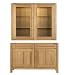 Sonoma Light 2 Door Glazed Top 2 Drawer Sideboard Set