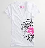 Fox Hero V-Neck Tee - White X Med