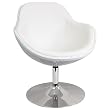 LumiSource Saddlebrook Lounger, White