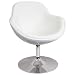 LumiSource Saddlebrook Lounger, White