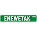 New  Enewetak Drive - Sign / Signs  Marshall Islands Street Sign City