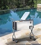 TRINITY 20 Gallon Stainless Steel Beverage Cooler (80 quarts)