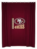 San Francisco 49ers NFL Shower Curtain (72x72)
