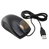 BLACK USB Optical Scroll WHEEL MOUSE MICE FOR PC LAPTOP