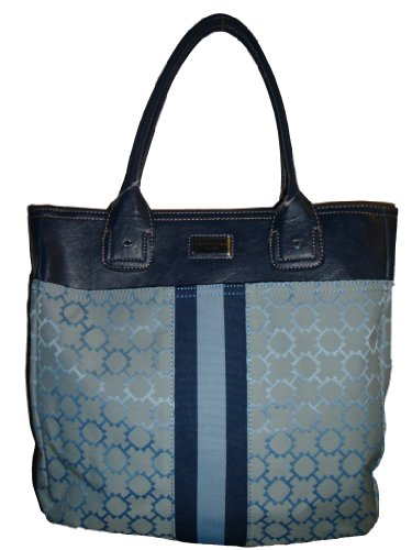 WOMENS TOMMY HILFIGER LARGE NAVY STRIPES)