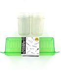 96 Packs of Butter dish with salt & pepper duo 96 Packs of Butter dish with salt & pepper duo