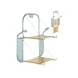 Delta Vincent Two-Bike Rack with Two-Wood Shelves