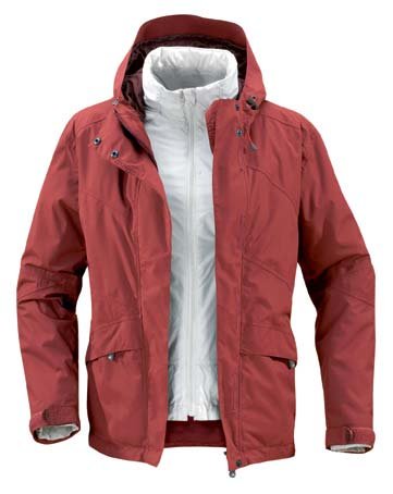 Vaude Womans Eagle Bay Jacket, berry