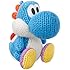 Light Blue Yarn Yoshi Amiibo (Yoshi's Woolly World Series)