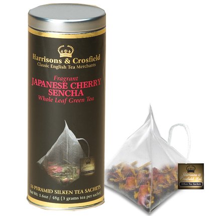 Japanese Cherry Sencha Green Tea by Harrisons & Crosfield by Harrisons & Crosfield