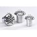 Silver Aluminium Grave Vase Container Insert 12cm