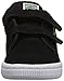 PUMA Kids' Suede Sneaker with Hook-and-Loop Straps