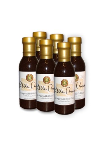 Sugar Free BBQ Sauce Six Pack. Pebble Creek No Sugar Added Grill Glaze & BBQ Sauce.... by Pebble Creek Fine Sauces