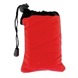 GTMax Red/Black Universal Drawstring Pouch Case for Apple iPod Nano 5th Generation, iPod Shuffle 3rd Generation, iPod Touch 2nd Generation, iPod Nano 4th Generation, iPod Classic, iPod Touch 1st Generation, iPod Nano 3rd Generation, iPod Nano 2nd Generation, iPod Shuffle 2nd Generation, iPod Video, iPod Nano 1st Generation, iPod Shuffle 1st Generation, iPod Photo, iPod U2, iPod Mini
