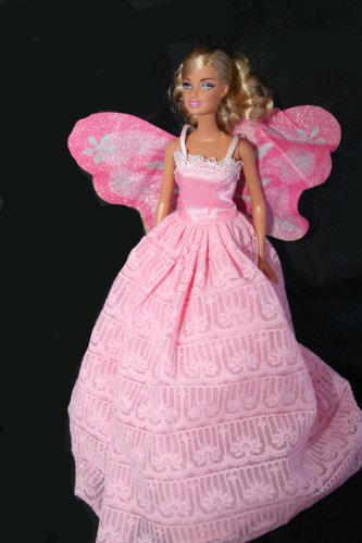 Butterfly Barbie Sized Doll Dress