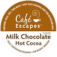 Cafe Escapes Milk Chocolate Hot Cocoa KCups, K-Cups for Keurig Brewers, 16 pack