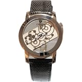 Croton 307391 Circuit Breaker Mens See Thru Dress Watch