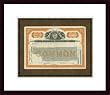 Art Poster Wood Framed Print - Columbia Graphophone - Artist: Vision Studio- Poster Size: 13 X 19