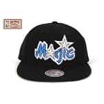 Orlando Magic Black Snapback Adjustable Plastic Snap Strap Back Hat / Cap $23.99
