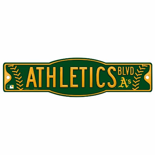 MLB Oakland Athletics 4.5-by-17 Sign