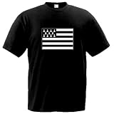 Tee shirt drapeau Breton - mm x mm
