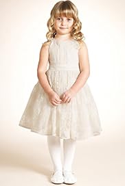 Autograph Round Neck Floral Embroidered Dress