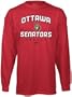 Ottawa Senators -Red- Prima Italic Long Sleeve T-Shirt