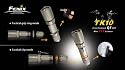 Fenix TK10 Tactical Light Black Finish--225 Lumens