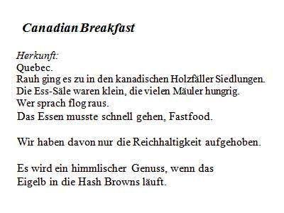 Gaumenfreude - CANADIAN BREAKFAST -- Gewürzset für leichten Genuss. 8 Gewürze befinden sich in einem dekorativen Holzkasten -- Beinhaltet die Geschichte des Gerichtes, eine Inhaltsbeschreibung der Gewürze, das Originalrezept und eine Einkaufliste. Ein ideales Geschenk für Kochkünstler & Hobbyköche, solche, die es werden wollen und alle, die neugierig auf fremde Welten sind. Maße: 11,4 x 9,5 cm, 3,4 cm hoch
