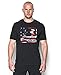 Under Armour Men's Freedom BFL T-Shirt, Black (001)/White, Medium