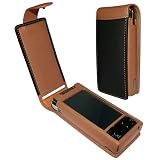 Piel Frama Sony Ericsson Xperia X1 Leather Case (Black/Tan)