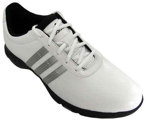 adidas Men's GolfLite Slam 2.0 - White/White/Silver Golf Shoes
