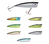 Matzuo Okoru Shad Popper Color: Silver/Black (116)