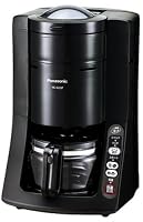Panasonic 沸騰浄水コーヒーメーカー 容量5カップ ブラック NC-A55P-K