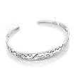 FOJO's Sterling Silver Filigree Bangle