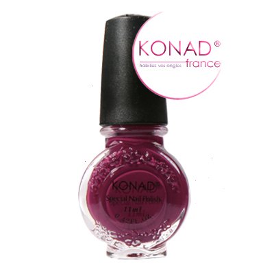 Vernis Cerise (Wine red) stamping nail art Konad 11ml Vernis Cerise (Wine red) stamping nail art Konad 11ml