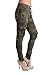 Women's Solid Skinny Cargo Jogger Pants RJH380 - J9G
