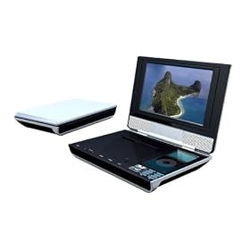 Curtis IP9844 7-Inch Portable DVD Player with iPod Docking Station by Curtis
