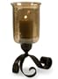 Scroll Base Hurricane Candleholder