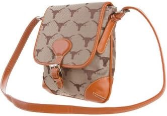 University Co-op Ladies Texas Longhorn Print Shoulder Bag