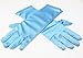 HXL Inspired Snow Queen Princess Elsa Tiara Braid Wand Blue Gloves Set of 4